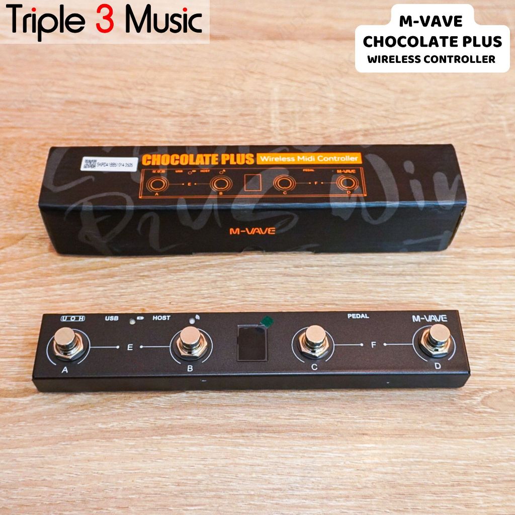 M-vave Chocolate Plus bluetooth MIDI foot Controller switch