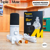 Maono PD200 PD200X RGB Microphone Mic Dynamic USB & XLR Podcast broadcast