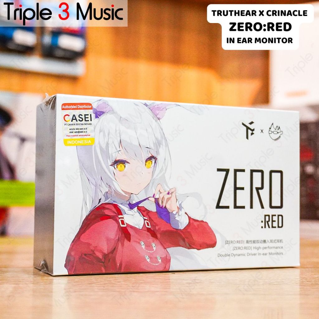 TruthEar ZERO RED x Crinacle RED Dual Dynamic Driver In Ear Earphone