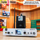 WAVE AIR 3 ST Stereo Wireless IEM System Stage Wave Audio Monitor