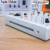 WAVE MIX4USB MIX 4 USB V2 mixer audio USB soundcard Monitor Drummer