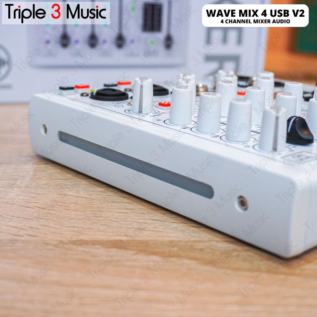 WAVE MIX4USB MIX 4 USB V2 mixer audio USB soundcard Monitor Drummer