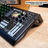 RECORDING TECH Pro RTX6 Pro rt x6 prortx6 Mixer Audio USB 6 Channel