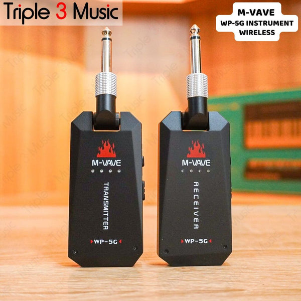 M-VAVE WP3 WP 5G Wireless gitar 5.8G Guitar transmitter dan receiver
