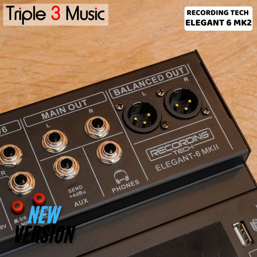 RECORDING TECH RT ELEGANT 6 Mixer Audio USB