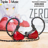 TruthEar ZERO RED x Crinacle RED Dual Dynamic Driver In Ear Earphone