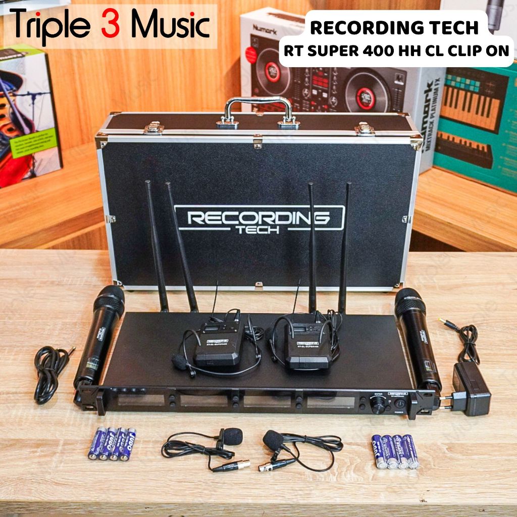 RECORDING TECH RT SUPER400 HH CL WIRELESS MICROPHONE
