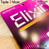 Elixir 16027 11-52 Nanoweb senar gitar akustik ORIGINAL