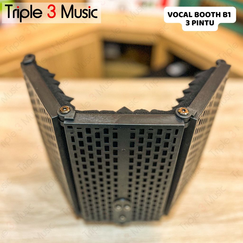 Nawiwa B1 MK II Vocal Booth 3 pintu mini portable