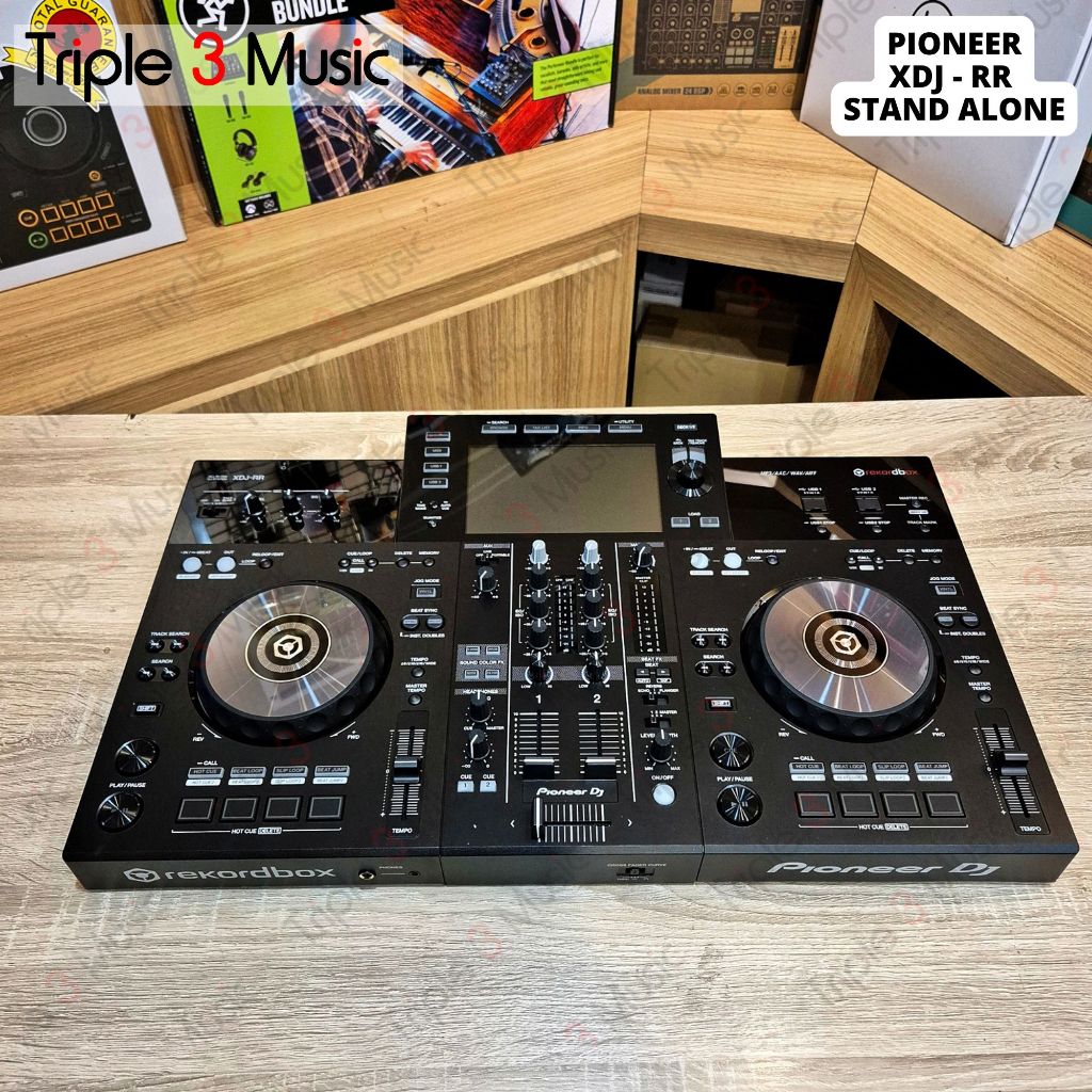 Pioneer DJ XDJ-RR XDJ RR Digital DJ System stand alone tanpa laptop