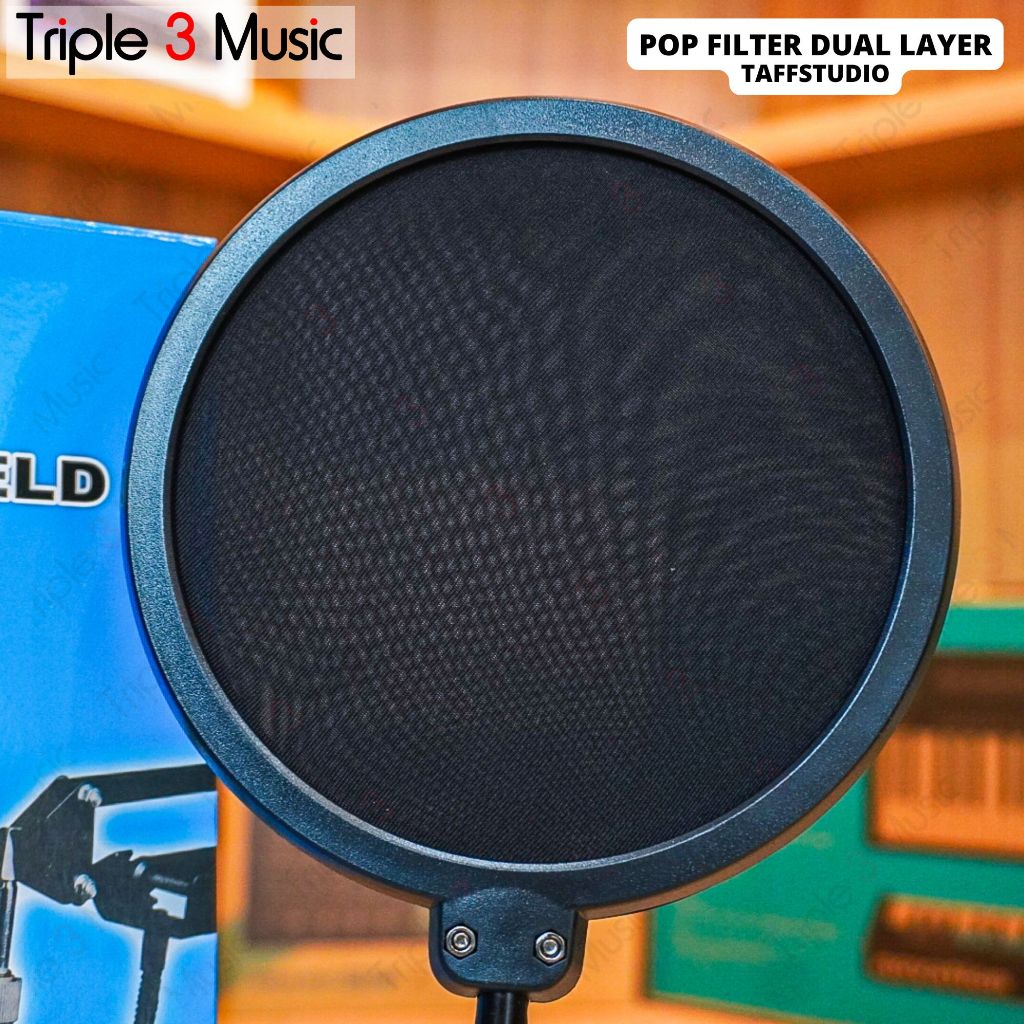 Pop Filter Layer Ganda Berkualitas