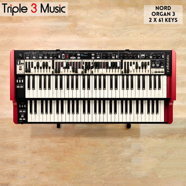 Nord Organ 3 Dual Combo 2x61 key Combo Organ Keyboard