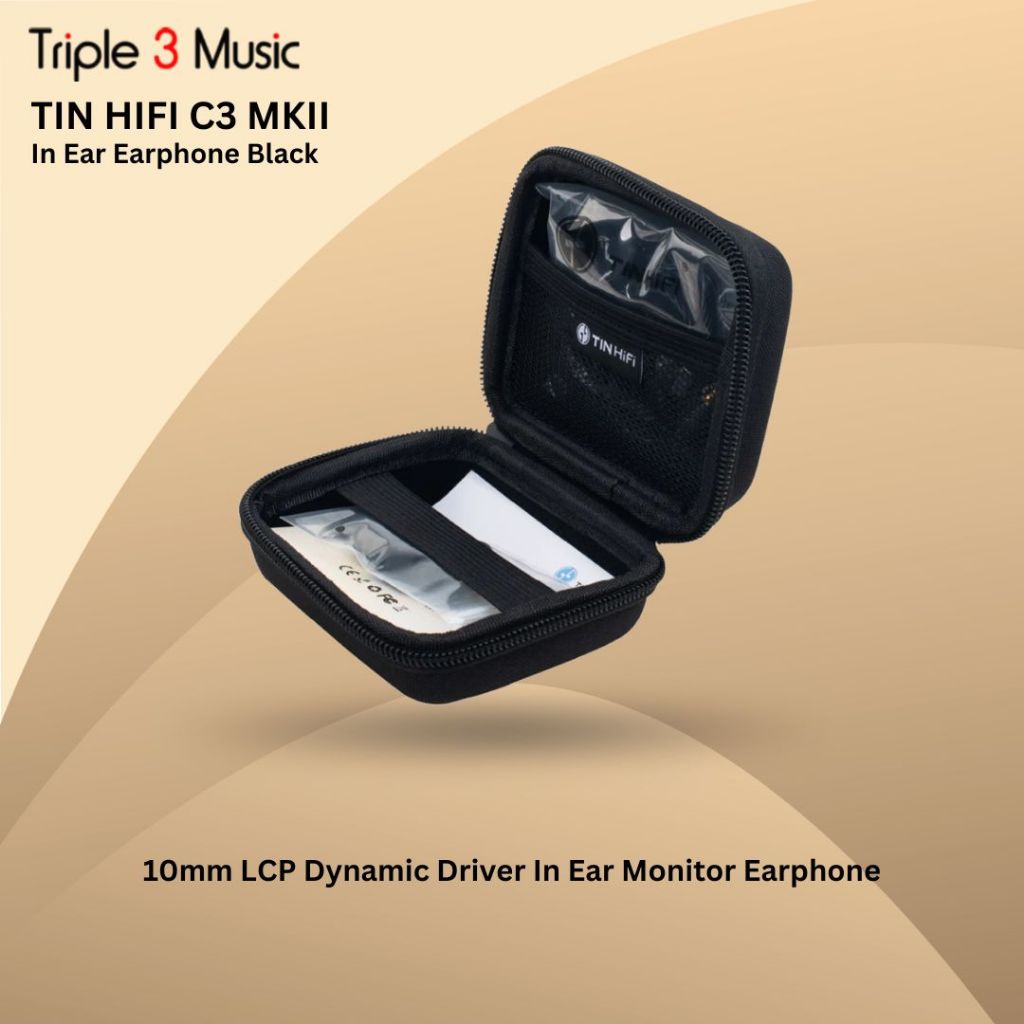 Tin HIFI C3 MKII 10mm LCP Dynamic Driver In Ear Monitor Earphone