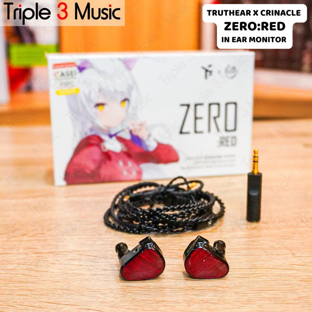 TruthEar ZERO RED x Crinacle RED Dual Dynamic Driver In Ear Earphone