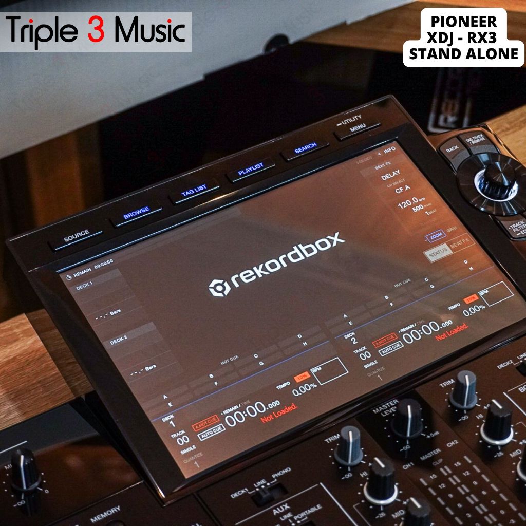 Pioneer DJ XDJ RX3 Alat DJ All-in-One Digital DJ System Premium 10.1" Touchscreen, Rekordbox & Serato DJ