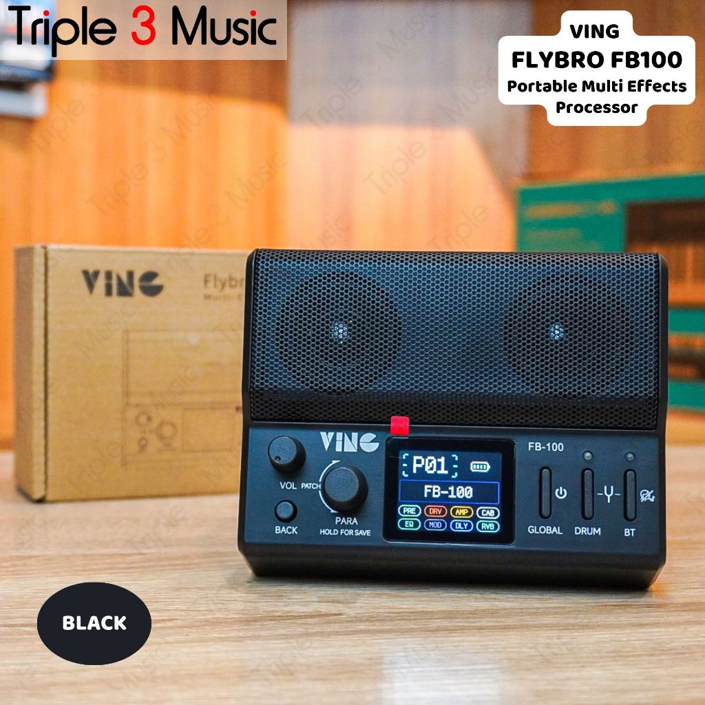 VING FB100 FB-100 multi efek gitar bass with speaker