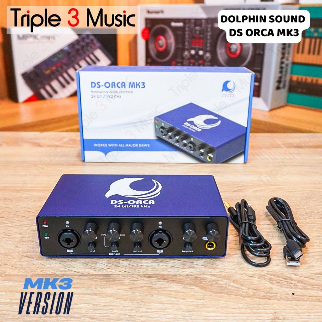 DOLPHIN SOUND DS-ORCA DS ORCA MK II MK3 Soundcard audio interface recording