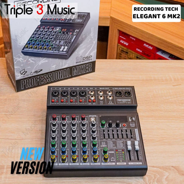RECORDING TECH RT ELEGANT 6 Mixer Audio USB