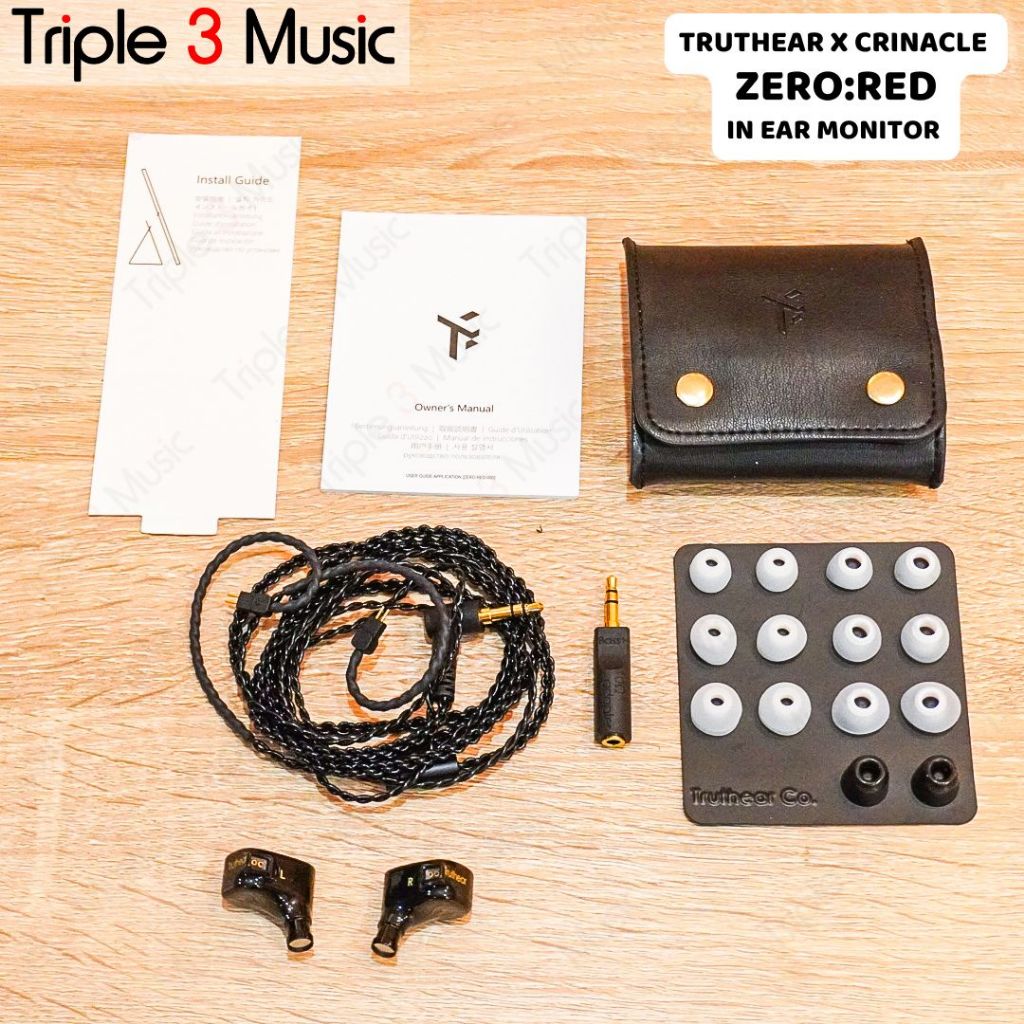 TruthEar ZERO RED x Crinacle RED Dual Dynamic Driver In Ear Earphone