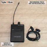 Receiver RX Untuk Recording tech IEW100 IEW 100/ WAVE AIR 3 wireless in ear