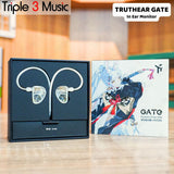 TRUTHEAR Gate in IEM 10mm Dynamic Driver In Ear Monitor Earphone
