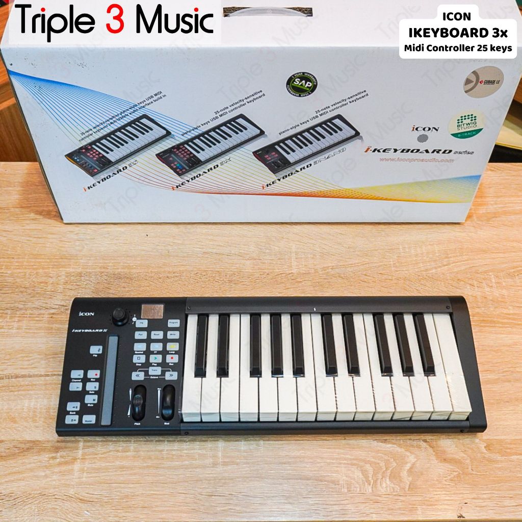 ICON IKEYBOARD 3X Midi controller 25 keys
