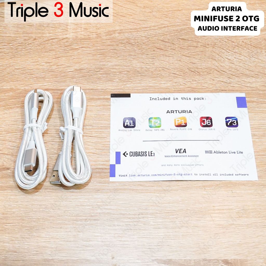 Arturia MiniFuse 2 OTG - Soundcard / Audio Interface Recording & Podcast