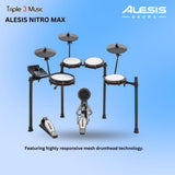 Alesis Nitro Max Mesh Electronic Drum Set | Drum Elektrik