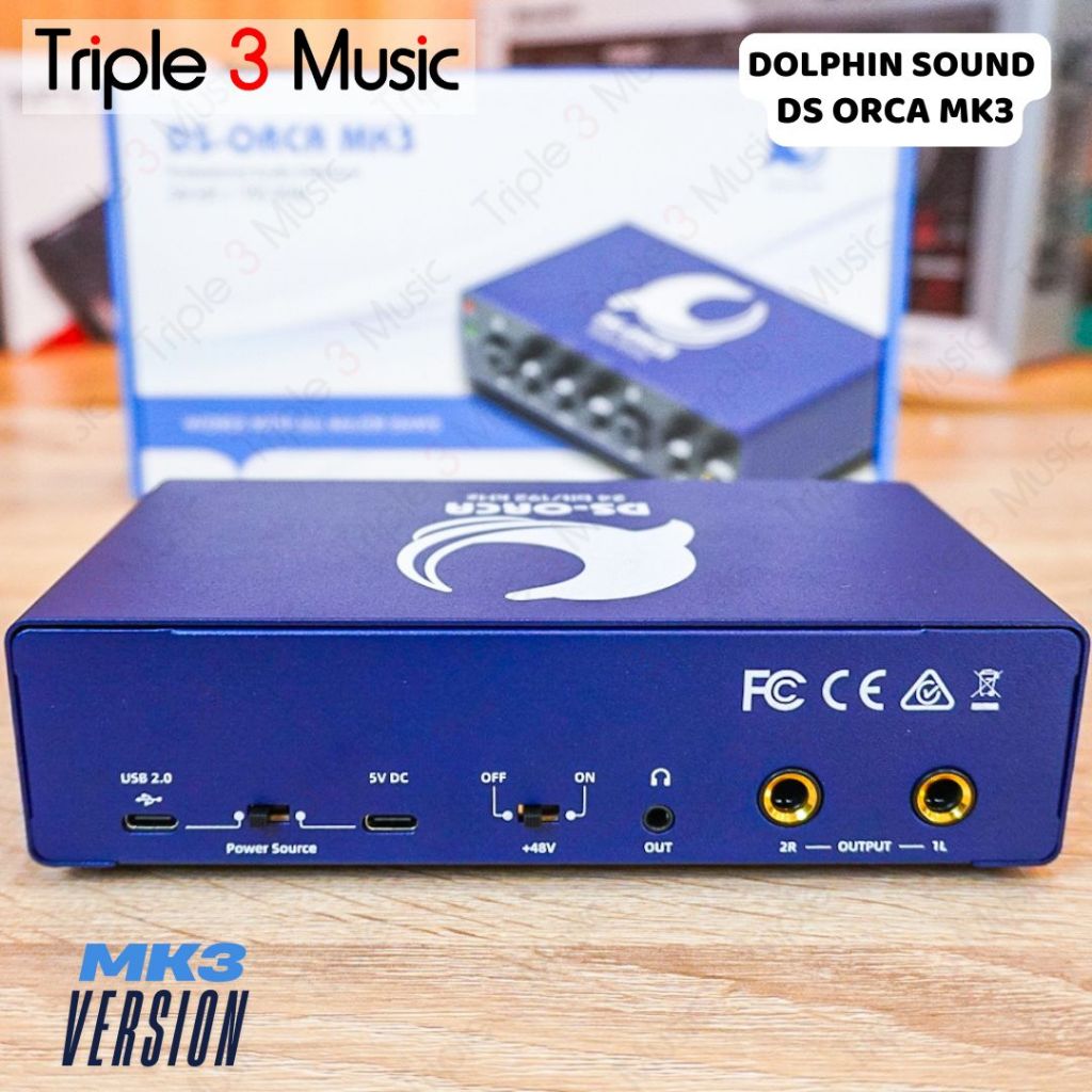 DOLPHIN SOUND DS-ORCA DS ORCA MK II MK3 Soundcard audio interface recording
