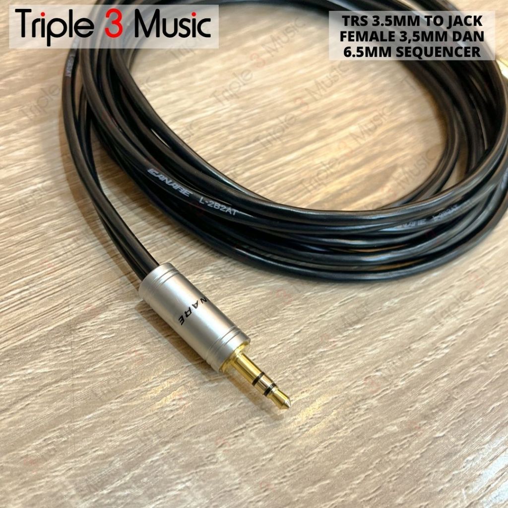 OFC kabel splitter kabel sequencer splitter 3.5 male to dual Female TRS