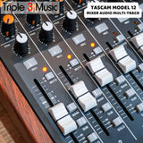 Tascam MODEL 12 MODEL12 12 Channel Mixer Multitrack recording usb audio interface