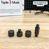 Nawiwa B1 MK II Vocal Booth 3 pintu mini portable