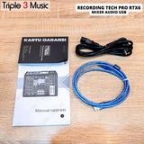 RECORDING TECH Pro RTX6 Pro rt x6 prortx6 Mixer Audio USB 6 Channel