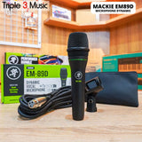 Mackie EM89D EM-89D EM 89D Microphone MIC Dynamic XlR