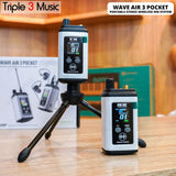 WAVE AIR 3 POCKET SET STEREO WIRELESS IEM IN EAR MONITOR SISTEM