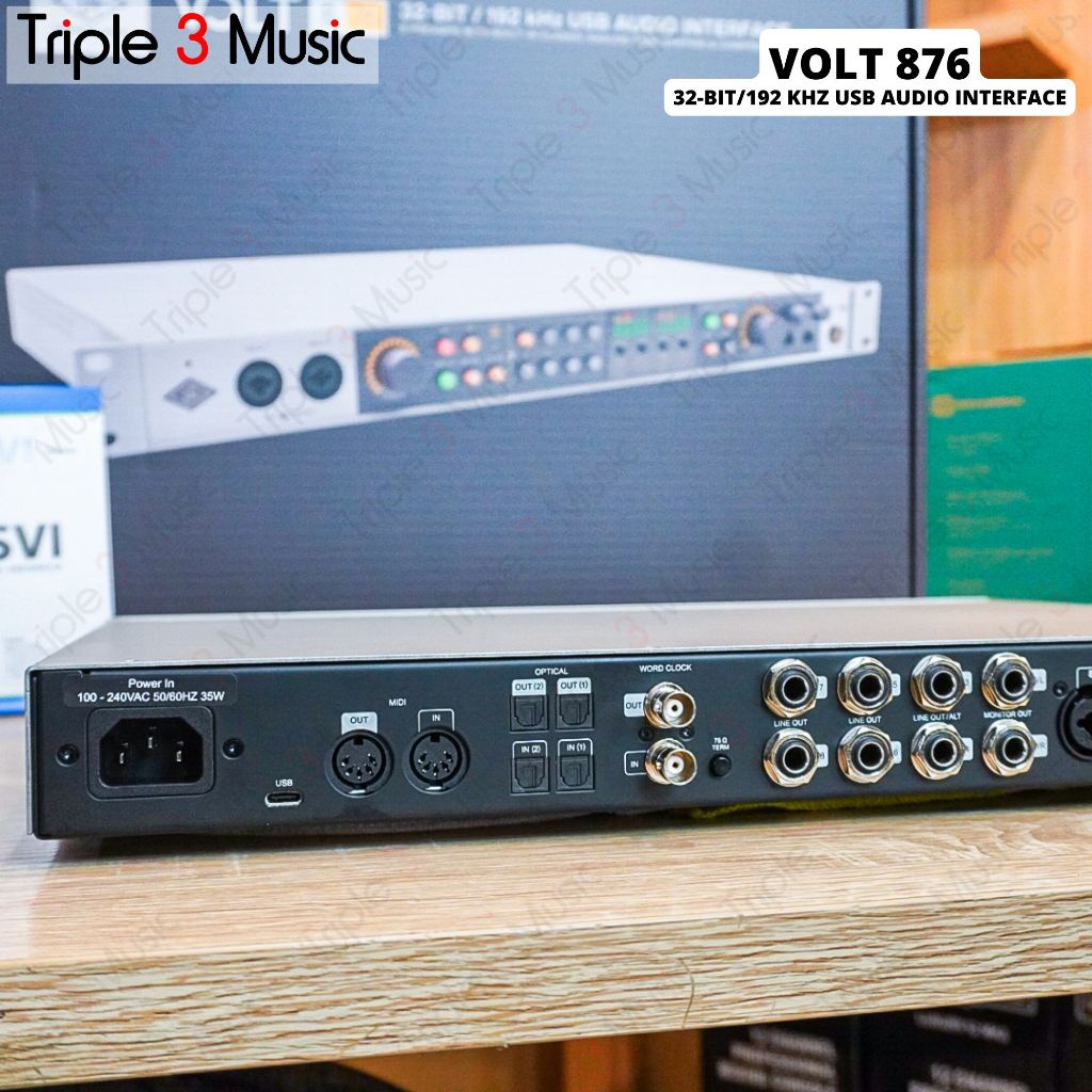 UNIVERSAL AUDIO VOLT 876 USB C 8 input, 8 Analog Outs