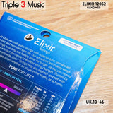 Elixir 12052 Nanoweb ORIGINAL Senar gitar elektrik 10-46 Triple3music