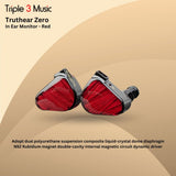 TruthEar ZERO RED x Crinacle RED Dual Dynamic Driver In Ear Earphone
