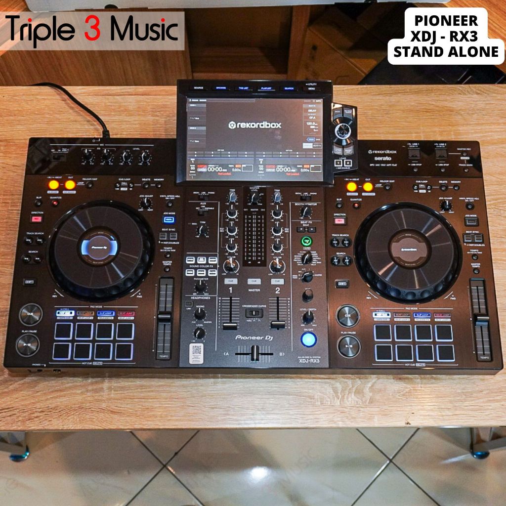 Pioneer DJ XDJ RX3 Alat DJ All-in-One Digital DJ System Premium 10.1" Touchscreen, Rekordbox & Serato DJ