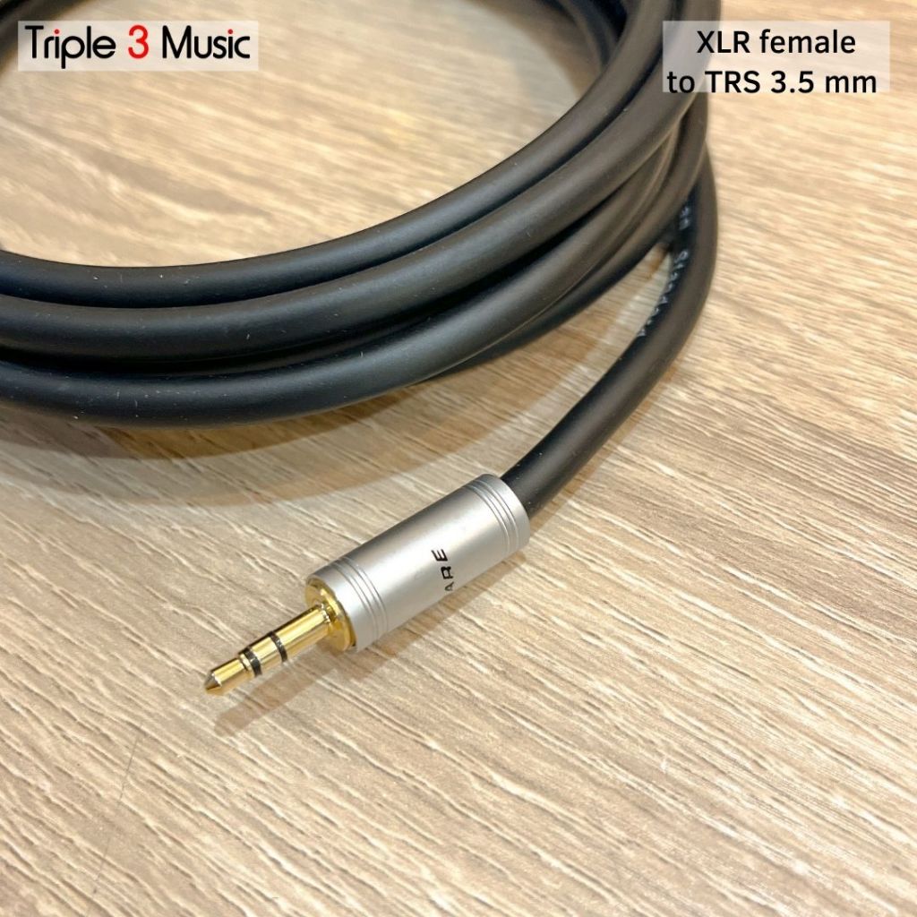 Kabel XLR Female To 3.5mm Male 3m kabel Mic bm800 bm8000 ke Splitter