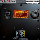 KRK ROKIT 8 G5 Studio Monitor 8-inch Powered Speaker (Pair)