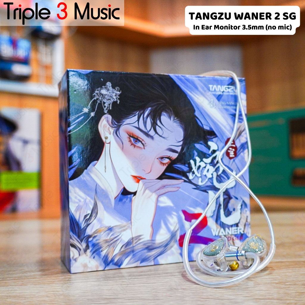 Tangzu Wan Er 2 WANER SG2 SG 2 IEM 10MM PET Diaphragm Hi-Fi In Ear Earphone