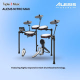 Alesis Nitro Max Mesh Electronic Drum Set | Drum Elektrik