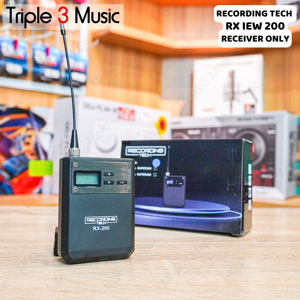 RX ONLY RECEIVER IEW200 RECORDING TECH IEW200 STEREO IEW 200 ST