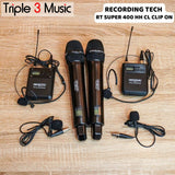 RECORDING TECH RT SUPER400 HH CL WIRELESS MICROPHONE
