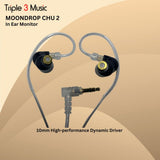 Moondrop CHU2 / CHU 2 / CHU II Dynamic Driver in Ear Monitor Earphone