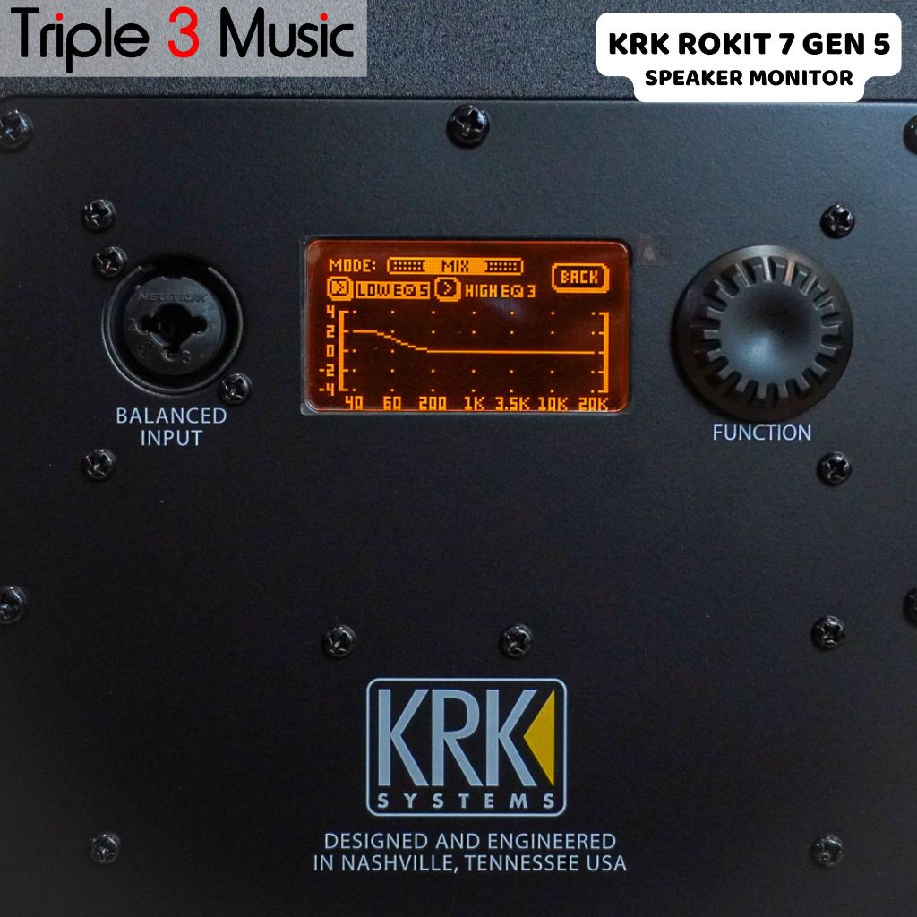 KRK ROKIT 7 G5 Studio Monitor 7-inch Powered Speaker (Pair)