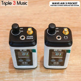WAVE AIR 3 POCKET SET STEREO WIRELESS IEM IN EAR MONITOR SISTEM