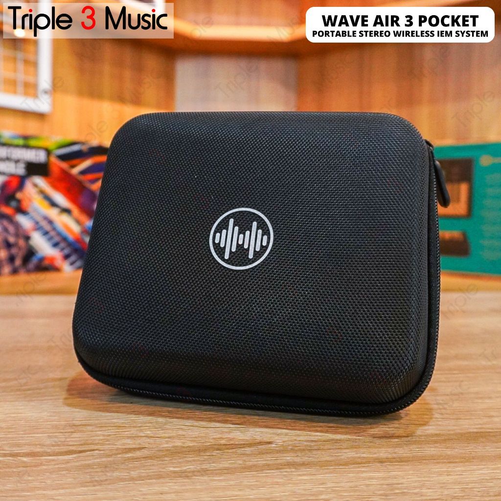 WAVE AIR 3 POCKET SET STEREO WIRELESS IEM IN EAR MONITOR SISTEM