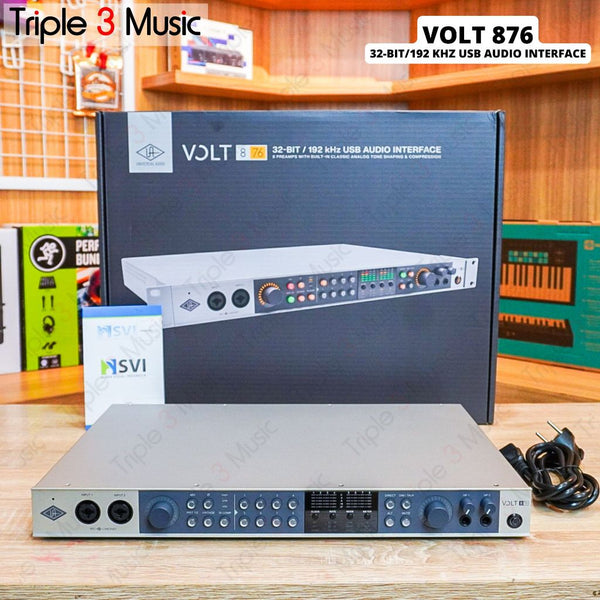 UNIVERSAL AUDIO VOLT 876 USB C 8 input, 8 Analog Outs